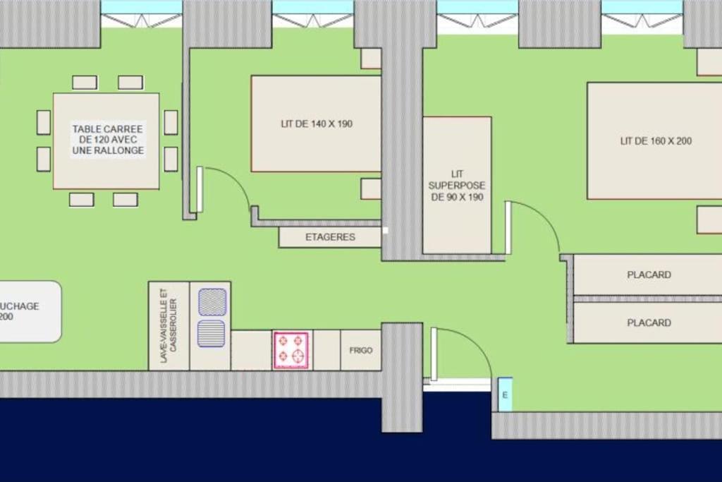 Appartement Familial T3 Avec Sauna 8 Personnes أو-بون المظهر الخارجي الصورة
